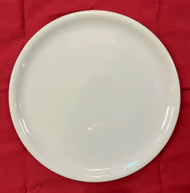 Plat à tarte en porcelaine à personnaliser