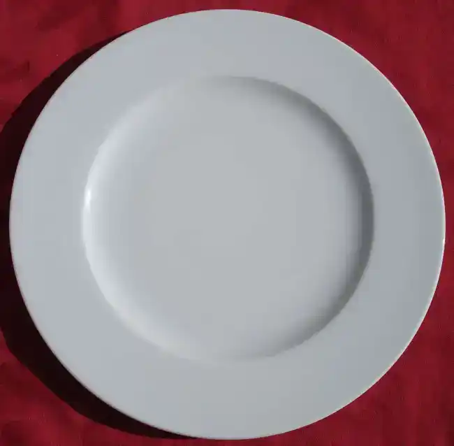 Assiette plate Hélène à personnaliser