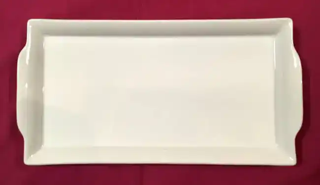 Plat à cake Bavarois en porcelaine à personnaliser