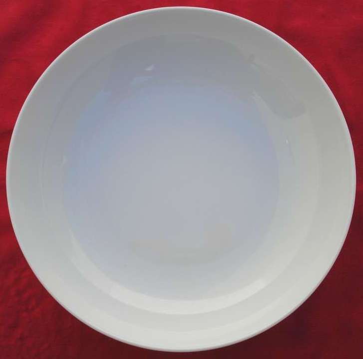 Assiette creuse Elysée en porcelaine à personnaliser