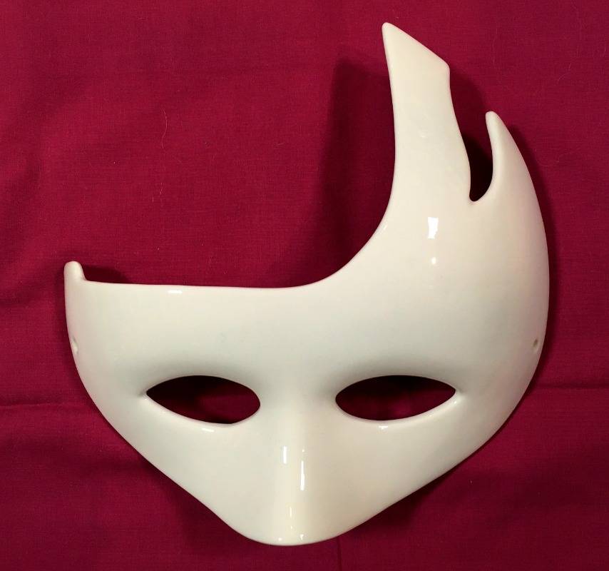 Masque en porcelaine à personnaliser